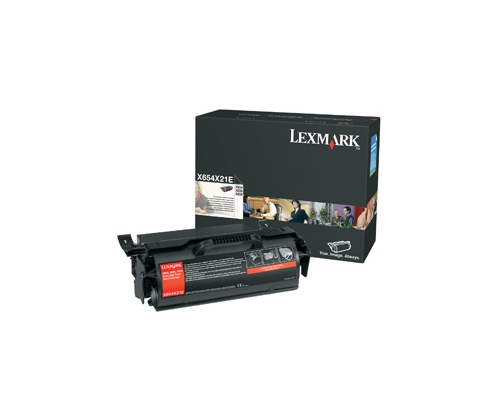 TONER LEXMARK X654 X656 X658 EXTRA HIGH YIELD PRINT CARTRIDGE ORIGINAL NEGRO 0X654X31E