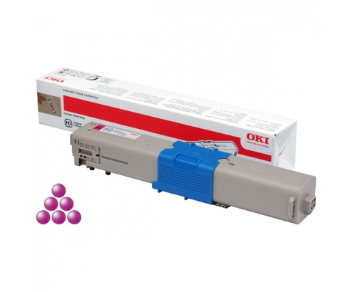 TONER OKI 46508710 MAGENTA C332DN / OKI MC363DN