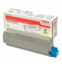 TONER OKI C712 YELLOW 46507613