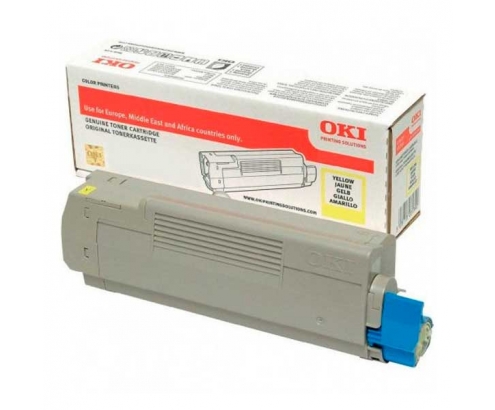 TONER OKI C712 YELLOW 46507613