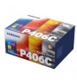TONER SAMSUNG CLT-P406C MULTIPACK AMARILLO CIAN MAGENTA SU375A