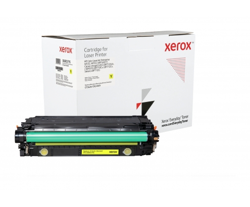 Toner xerox amarillo everyday compatible con hp CF362A CRG-040Y equivalente de 5000 paginas 006R03795