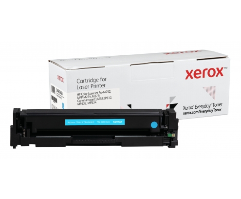 Toner xerox cian everyday compatible hp CF401X CRG-045HC 2300 paginas 006R03693