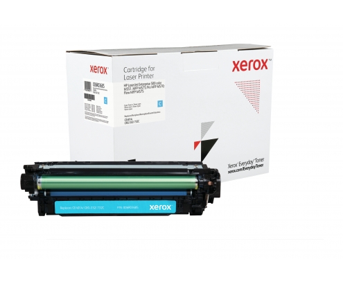 Toner xerox cian everyday HP CE401A equivalente de 6000 paginas 006R03685