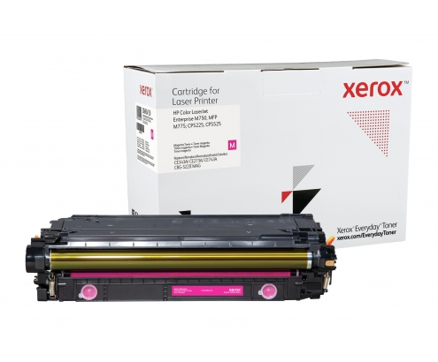 Toner xerox magenta everyday compatible con hp CE343A CE273A CE743A equivalente de 16000 paginas 006R04150