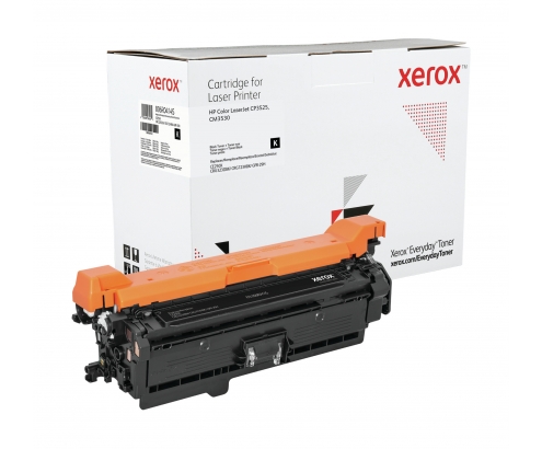 Toner xerox negro everyday compatible con hp CE250X equivalente de 10500 paginas 006R04145