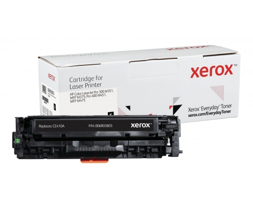 Toner xerox negro everyday compatible con hp CE410A equivalente de 2200 paginas 006R03803