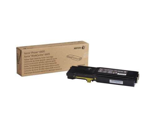 Toner xerox wc6605 amarillo 106R02231