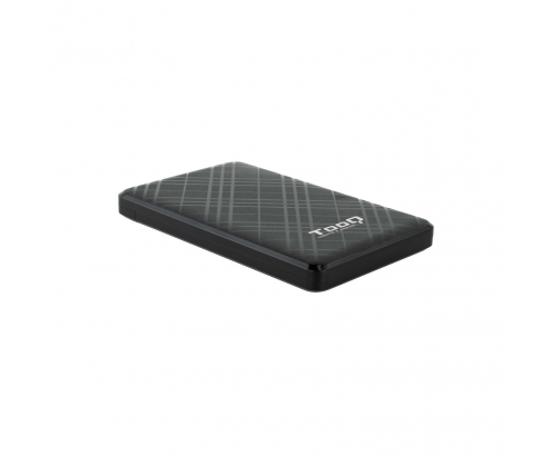 TooQ Caja Externa para Discos de 2,5â€ HDD/SSD, Negro