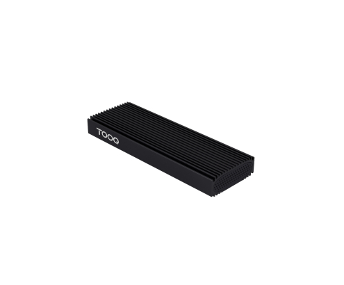 TooQ Caja Externa para SSD M.2 NVMe PICe, Negra