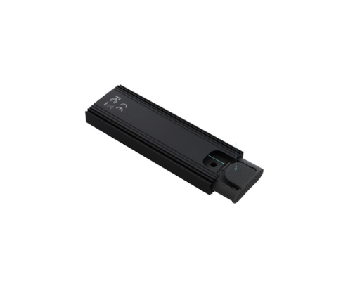 TooQ Caja Externa para SSD M.2 NVMe PICe, Negra