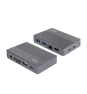 TooQ Caja externa para SSD M.2 NVMe/SATA + HUB USB-C 3.2 Gen2 con 2x USB-A 3.1 + 1x USB-A 2.0 + USB-C 3.2 Gen2 + HDMI 2.0 + RJ45 + SD/TF + AUDIO + USB