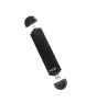 TooQ Caja Externa USB-C/M + USB-A/M para SSD M.2 NGFF/NVMe, Negra