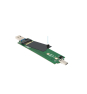 TooQ Caja Externa USB-C/M + USB-A/M para SSD M.2 NGFF/NVMe, Negra