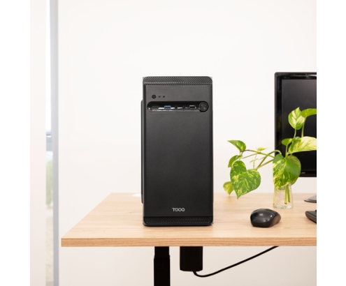 TooQ Caja Minitorre Micro-ATX “DODEKA ULTRA” Negra