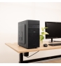 TooQ Caja Minitorre Micro-ATX “ISOBOX ULTRA”, Negra