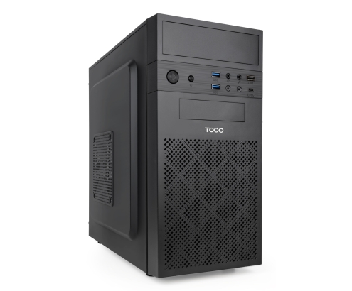 TooQ Caja Minitorre Micro-ATX “ISOBOX ULTRA”, Negra