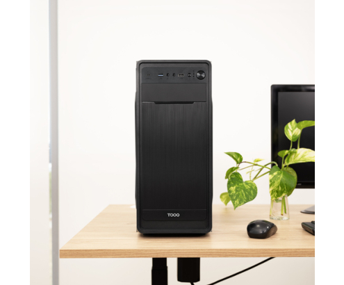 TooQ Caja Semitorre ATX “PRISMA ULTRA” Negra