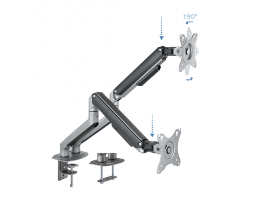 TooQ DB4132TNR-G soporte para monitor 81,3 cm (32