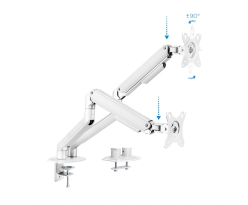 TooQ DB4132TNR-W soporte para monitor 81,3 cm (32