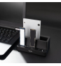 TooQ Docking Station USB-C 3.2 Gen 2 Dos Bahías para SSD M.2 NVMe + Bahía para 2,5