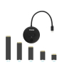 TooQ Docking Station USB-C 3.2 Gen 2x1 para SSD M.2 NVMe PICe, Negra