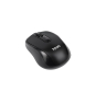TooQ Ratón inalámbrico, 1600 DPI, 4 botones, Negro