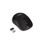 TooQ Ratón inalámbrico, 1600 DPI, 4 botones, Negro