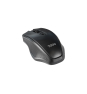TooQ Ratón inalámbrico, 1600 DPI, 4 botones, Negro