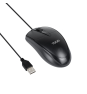 TooQ Ratón óptico con cable USB, 1000 DPI