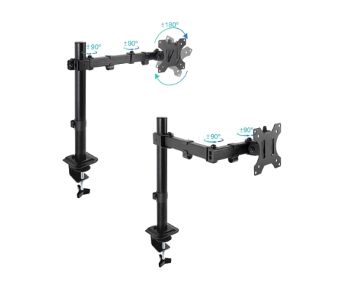 TooQ Soporte de Mesa para Pantalla 17