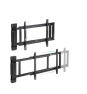 TooQ Soporte de pared Con regulación eléctrica para pantallas de 32” – 75”, Negro