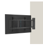 TooQ Soporte de pared Con regulación eléctrica para pantallas de 32” – 75”, Negro