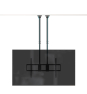 TooQ Soporte de Techo Extensible con doble mástil para Pantallas 60”-120