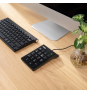 TooQ Teclado numérico USB, 19 teclas, Negro