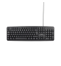 TooQ Teclado USB, 104 teclas, Negro