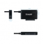 TooQ TQHDA-02C base de conexión para disco duro USB 3.2 Gen 1 (3.1 Gen 1) Type-C Negro