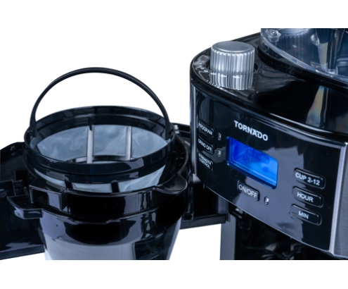 TORNADO TCM-1025A-GS Manual Cafetera de filtro 1,5 L