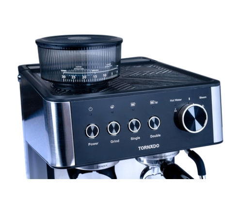 TORNADO TCM5431-GS cafetera eléctrica Semi-automática Máquina espresso 2,3 L