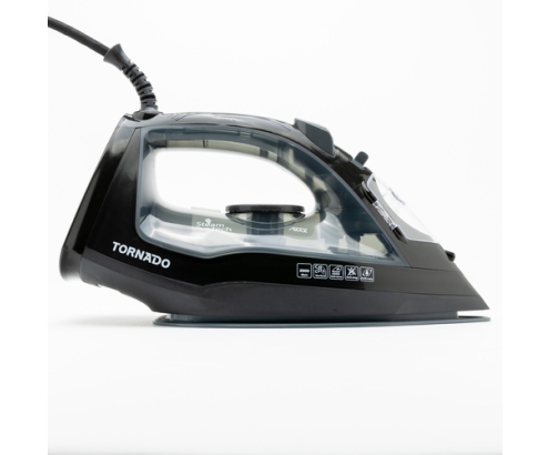TORNADO TST-2000G plancha Plancha a vapor Suela de cerámica 2000 W Negro