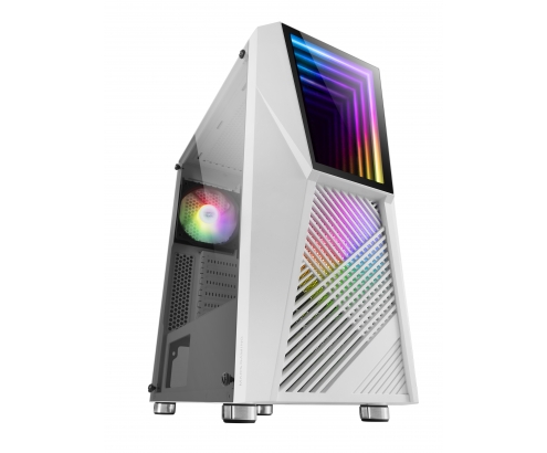 Torre Mars Gaming Iluminación RGB ATX Blanco