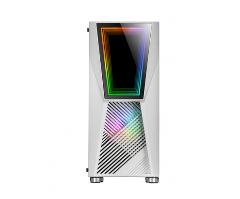 Torre Mars Gaming Iluminación RGB ATX Blanco