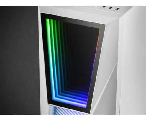 Torre Mars Gaming Iluminación RGB ATX Blanco