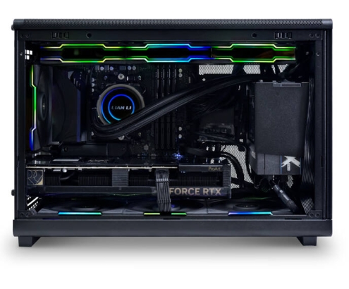 TORRE MICRO-ATX LIAN LI X DAN A3 WOOD BLACK