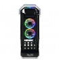 Torre Sharkoon ELITE SHARK CA700 RGB Negro, Blanco