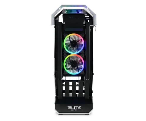 Torre Sharkoon ELITE SHARK CA700 RGB Negro, Blanco