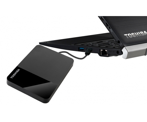 Toshiba Canvio Ready disco 2.5 externo 2tb micro USB-b 5000 mbit/s negro HDTP320EK3AA