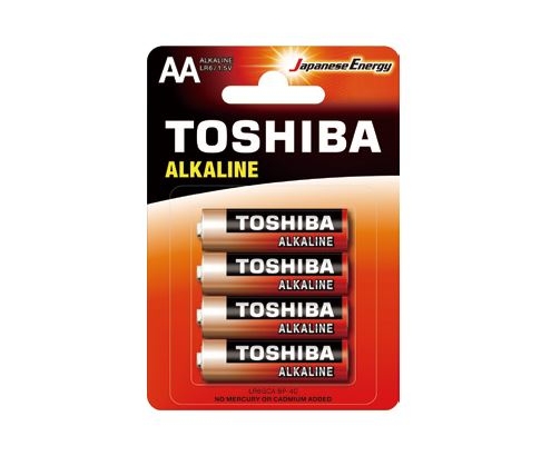 Toshiba LR6GCA BP-4C pila doméstica BaterÍ­a de un solo uso AA Alcalino