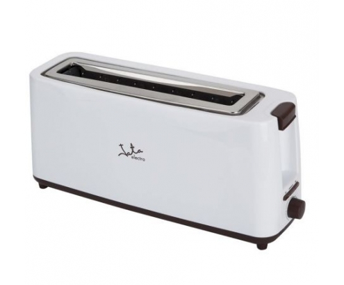 TOSTADOR DE PAN JATA 900W RANURA ANCHA 40MM 6 POSICIONES TOSTADO FUNCIN DESCONGELACIN CUERPO TOQUE FRÍO GRIS TT579