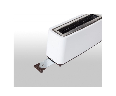 TOSTADOR DE PAN JATA 900W RANURA ANCHA 40MM 6 POSICIONES TOSTADO FUNCIN DESCONGELACIN CUERPO TOQUE FRÍO GRIS TT579
